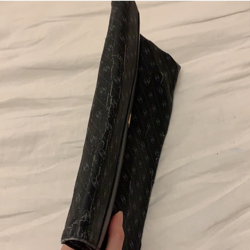 GUCCI vintage Woman’s black canvas Clutch Bag - Picture 2 of 12